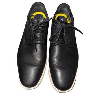 Cole Haan Grand Plus Men’s Size 12 M Wingtip Black White Leather Oxfords